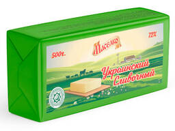 Маргарин столовый твердый «Украинский сливочный» 72,0 %(