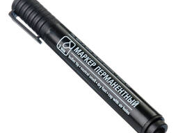 Маркер черный перманентный