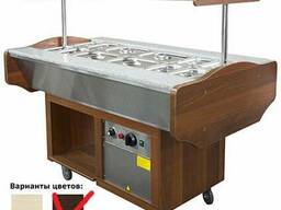 Мармит 2-х блюд для "Шведского стола" подогреваемый