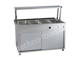 Мармит вторых блюд четырехрядный AVS МВБ