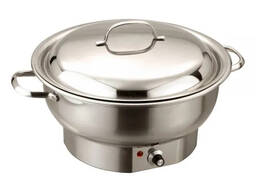 Мармит вторых блюд круглый электрический 6,8 л.