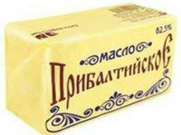 Масло молочно-растительное прибалтика с м.д.ж. 82,5%