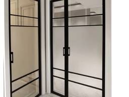 Металлические двери в стиле лофт