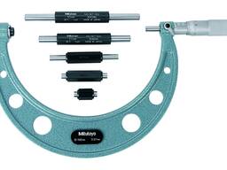 Микрометр для измерения наружных размеров, сменные пятки 0-150 мм 0-150 мм