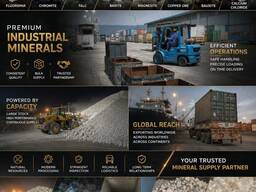 Minerals and Raw materials for Industry