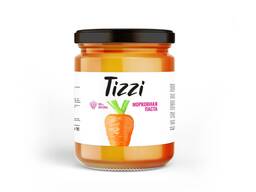 Морковная паста Tizzi - натуральная сладость и польза в каждом грамме!