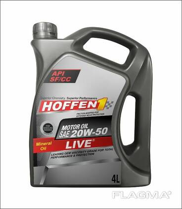 Моторное масло Hoffen1 Live Sae 20w-50 api sf/cc