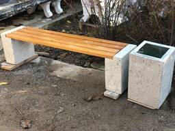 Мраморный скамейка