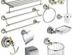 Набор для ванной (никелированный)