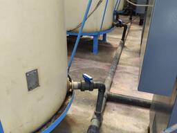 Очистное сооружение для текстильной промышлиности