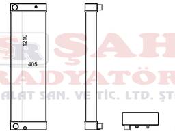 OEM 2852159 SHAH RADIATOR - CATERPILLAR 973C - RADIATOR