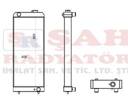 OEM 3609373 SHAH RADIATOR - CATERPILLAR 920D - RADIATOR