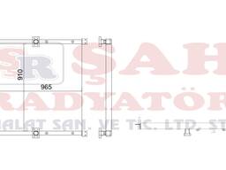 OEM 7Y1363 SHAH RADIATOR - CATERPILLAR 330L OIL COOLER - YOG'NI SOVUTGAN
