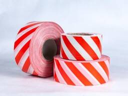 Оградительная лента красно-белая 5см*180м