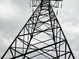 Стальная опора линий электропередач (ЛЭП) У220-2т плюс 5