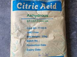 От Производителя!!! Лимонная кислота Безводная (Аногидрат) (Citric acid anhydrous) E330
