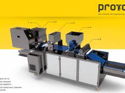 Отсадочная машина для Гриссини (хлебных палочек) с начинками