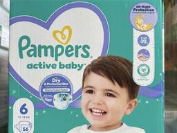 Pampers active baby - stock available