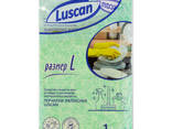 Paxta qoplamali Luscan lateks uy qo'lqoplari, o'lchamlari s, m, l, xl - fotosurat 2