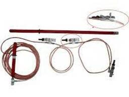 Переносное заземление ПЗ ВЛ 10кВ сечением 25мм2 длиной 17м