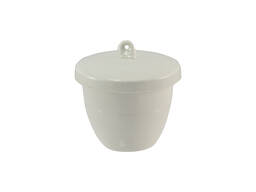 Erituvchi tigel o'rta shakli qopqoqli, 50 ml, (to'plamda 6 dona)