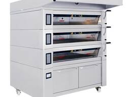 Подовая печь, электрическая, на 3 уровня, размерами пода: 120х80 см EKF120*80/3