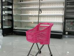 Supermarket uchun xarid qilish aravachalari