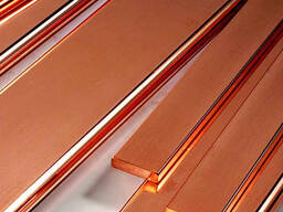 Полоса шина бронзовая 4х50 мм, марки БрКМц3—1; БрАМц9—2; БрОЦ4—3