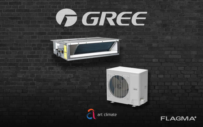 Полупромышленный канальный кондиционер Gree серии gu160phs