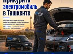 Прикурить электромобиль в Ташкенте — запуск от аккумулятора 12V