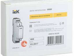 Импульсное реле Orm. 2 конт. 230 В Ac Iek