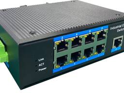 Промышленный PoE коммутатор VTK-I2081E 9 портов