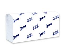 PROtissue С442 – Премиальные бумажные полотенца Z-сложение для бизнеса и HoReCa