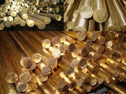 ПРУТОК ЛАТУННЫЙ. марка-58-59. от 12мм до 60мм