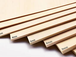 Фанеры березовые берёзовые хвойные шлифованные нешлифованные