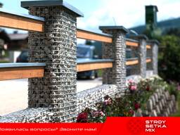 Qush setka Listovoy tosh setka dekarativ габионная сетка, gabion setka