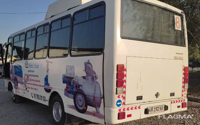 Реклама на Автобусах Avtobuslarda reklama