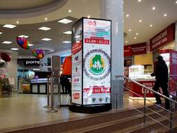 Реклама на Пилларсах Pillarslarda reklama