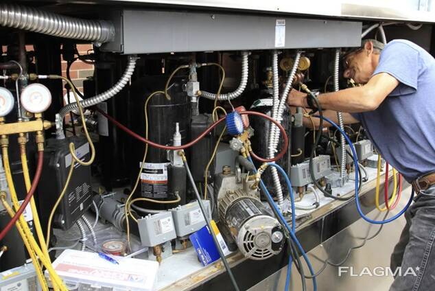 Ремонт, монтаж и обслуживание холодильного оборудования (Чиллер)