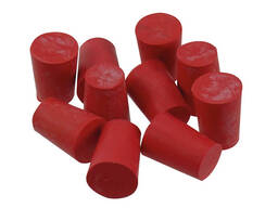 Kauchuk vilka, qattiq, Øtop. 26,5 mm, pastki Ø 21 mm, h 27,5 mm, 10 dona.