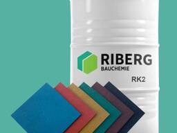 Однокомпонентный клей для резиновой крошки повышенной эластичностью RIBERG RK 2