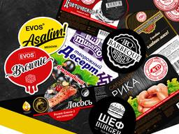 O'z-o'zidan yopishqoq yorliqli stiker