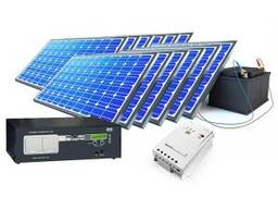 Гибридная солнечная электростанция на 150 кВт