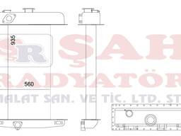 SHAH RADIATOR - CATERPILLAR 955L - RADIATOR
