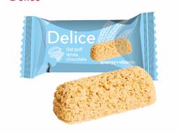 Шоколад из овсяных хлопья Delice белый шоколад