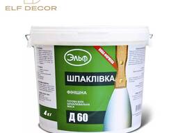 Шпаклевка супер-финишная акриловая Д-60, 4 кг