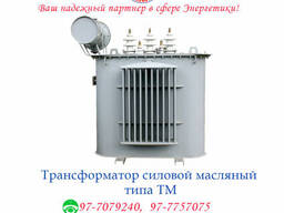 Силовые трансформаторы масляные ТМ, ТМГ до 10 кВ