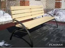 Скамейка трёхместная