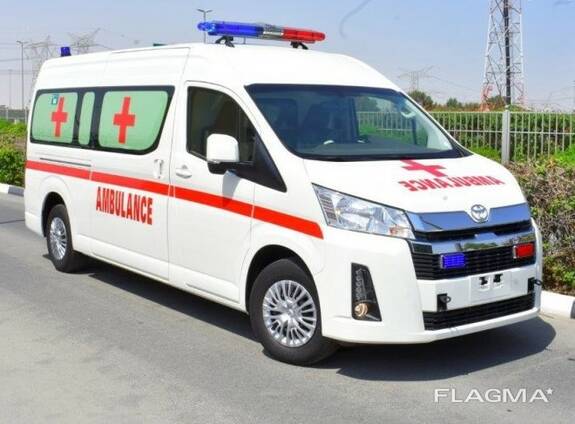Скорая помощь на базе Toyota Hiace high roof GL 2.8l turbo