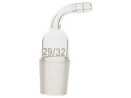 Birlashtiruvchi element, konusning burchagi 90 °, 29/32